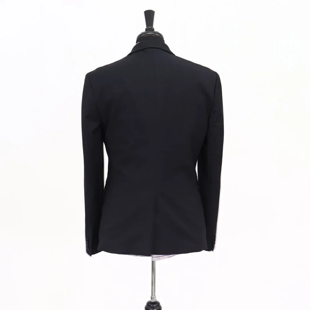 Express 40R Gray Solid 2-Button Sport Coat Blazer Jacket G166